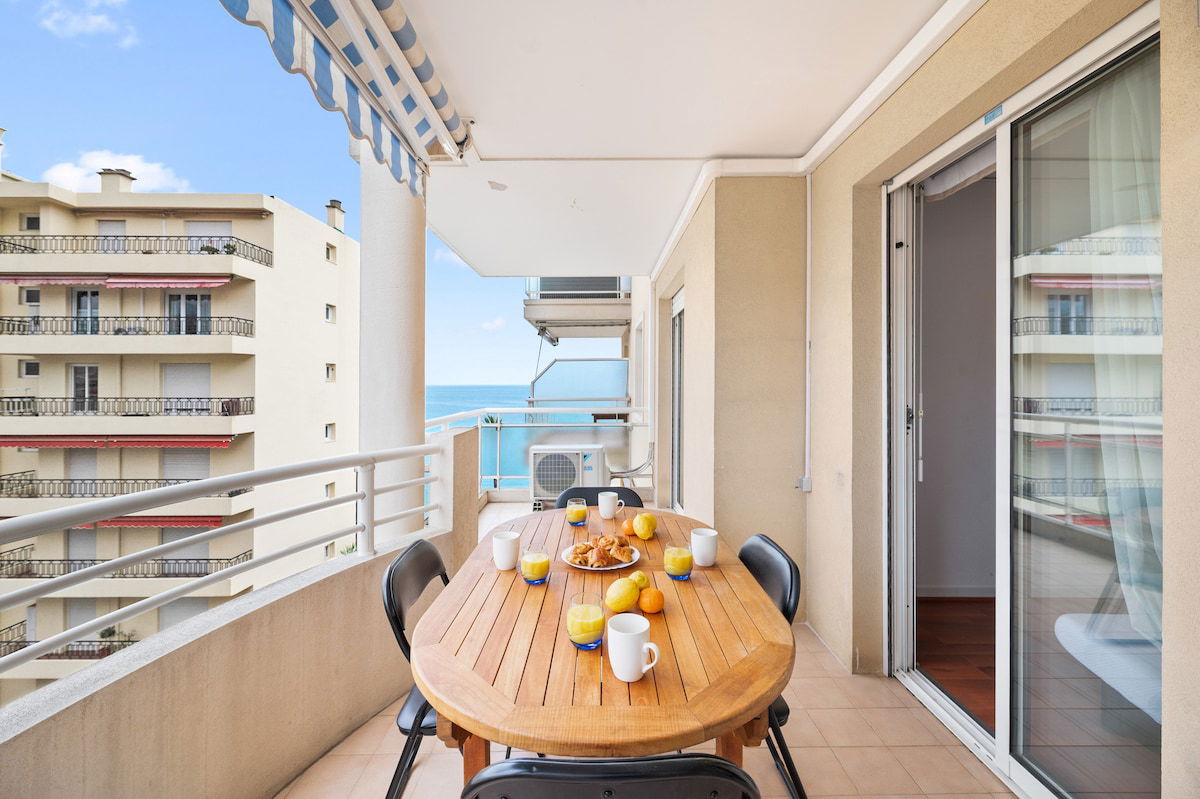 ✨RIVIERA PRESTIGE✨ - Front de Mer - Terrasse - Parking