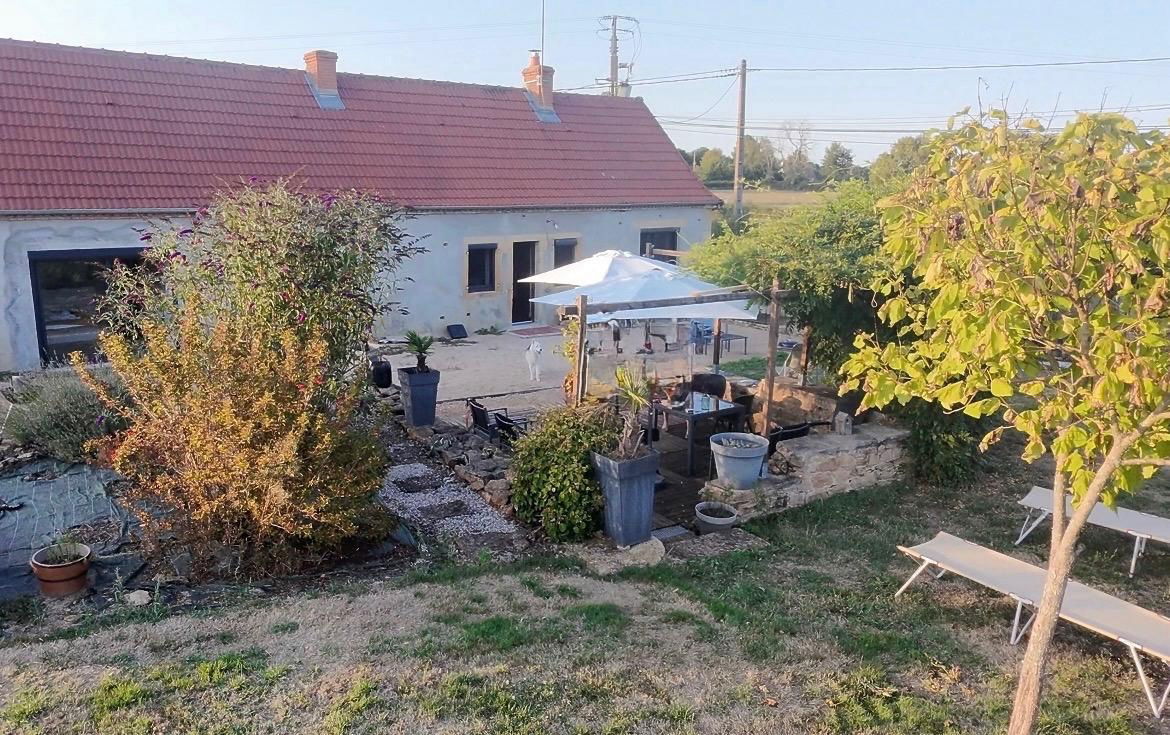 Les Aubépines – Longère familiale 6 pers • Jardin clos & terrasse