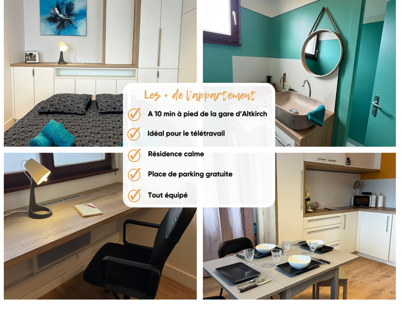 Studio cosy au rez de chaussée