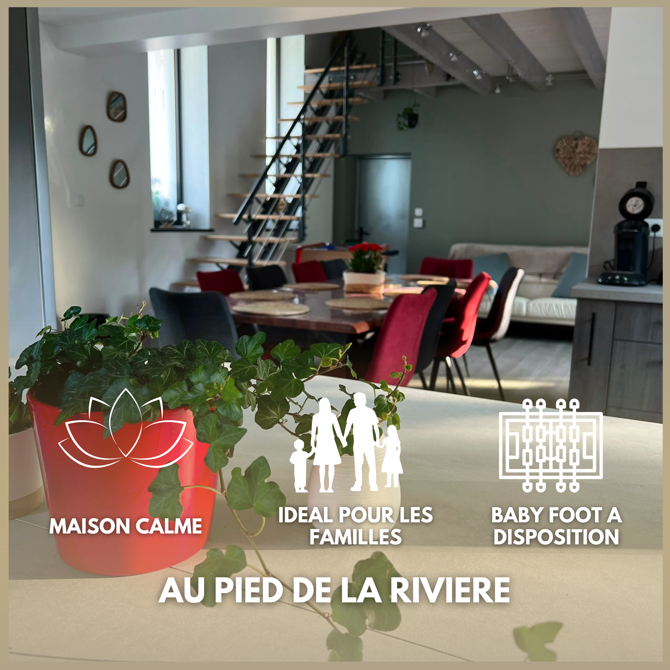 La maison côté rivière