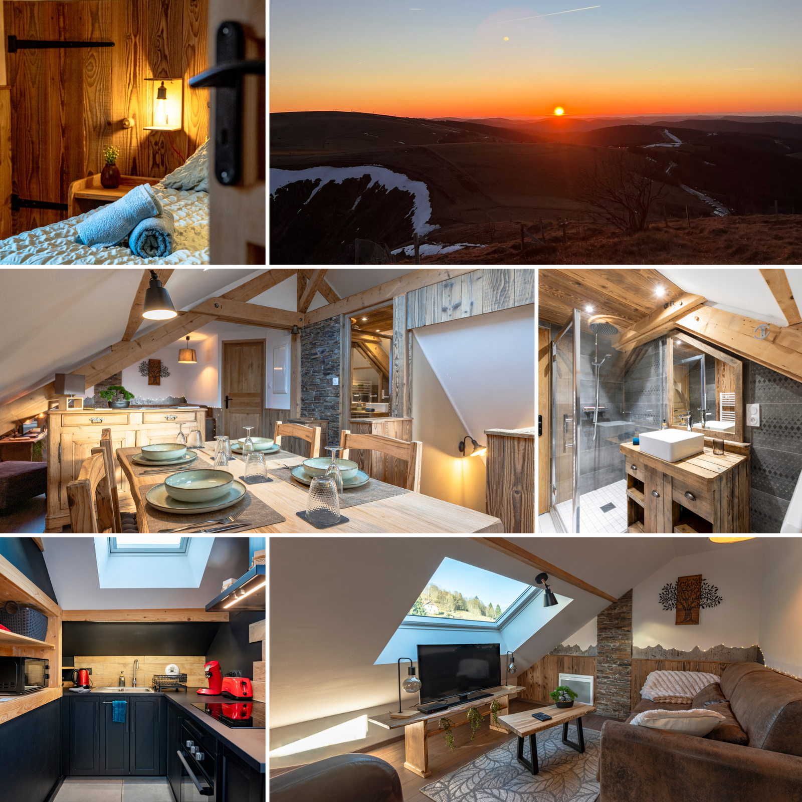 "Au Bois Dormant", Un cocon au charme authentique d’un chalet en bois