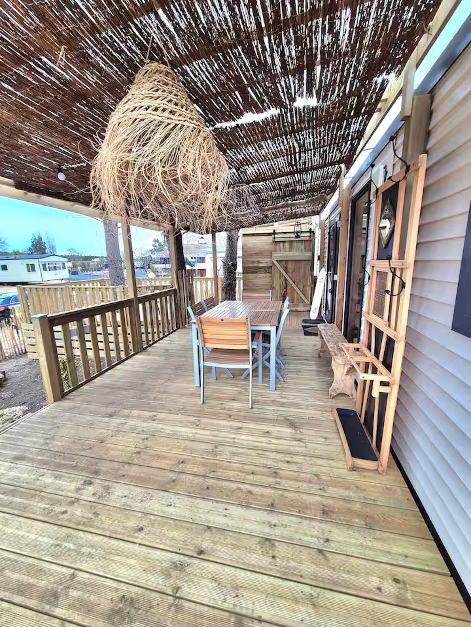 Les 4 Pins d 'Herm - confort 6 pers & piscine