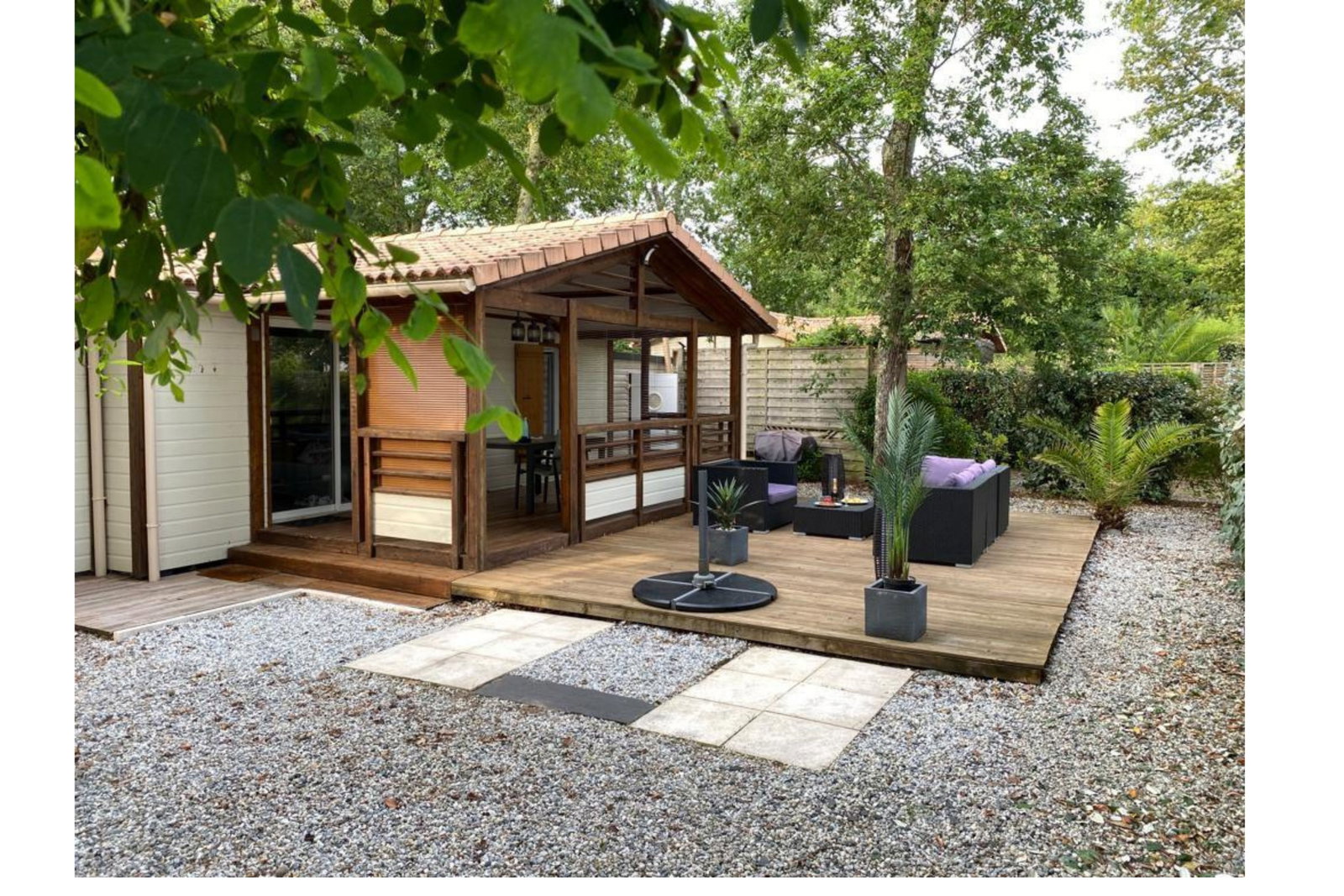 Les Flots d'AZzURe – Chalet, piscine & loisirs 4 - 5 pers
