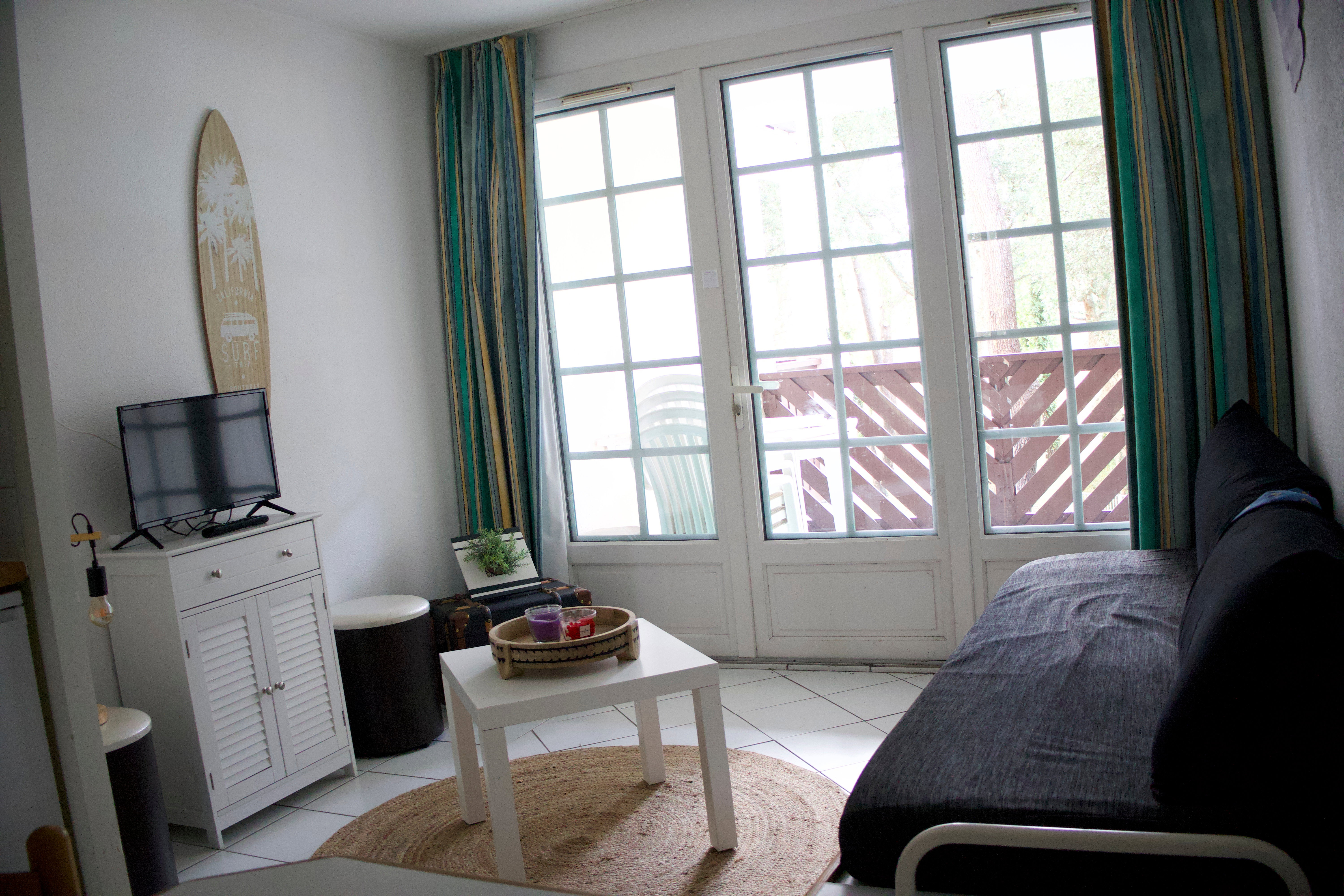 Les Fougères – T1 bis 4 pers, Piscines & Plage