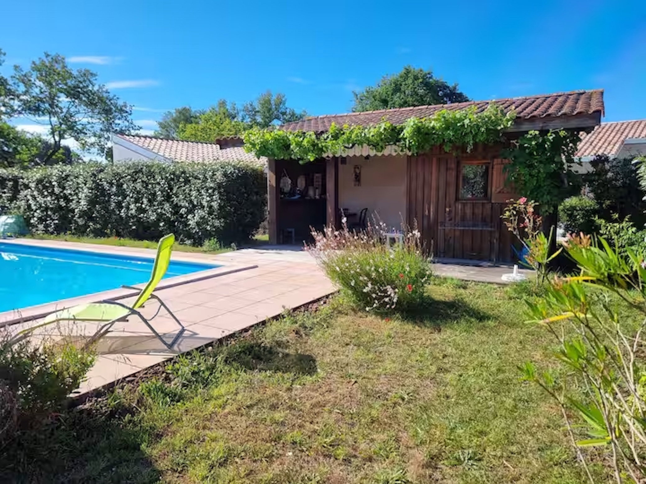 Landaise Lou Pao – 2 maisons, piscine, Lac de Léon