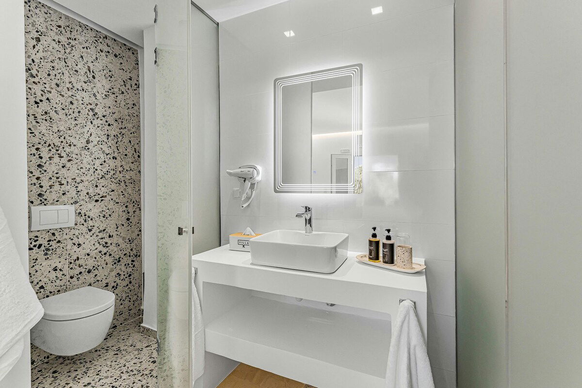 Relax in the comfort of the Apollo room at Villa K Hotel - a stylish double room