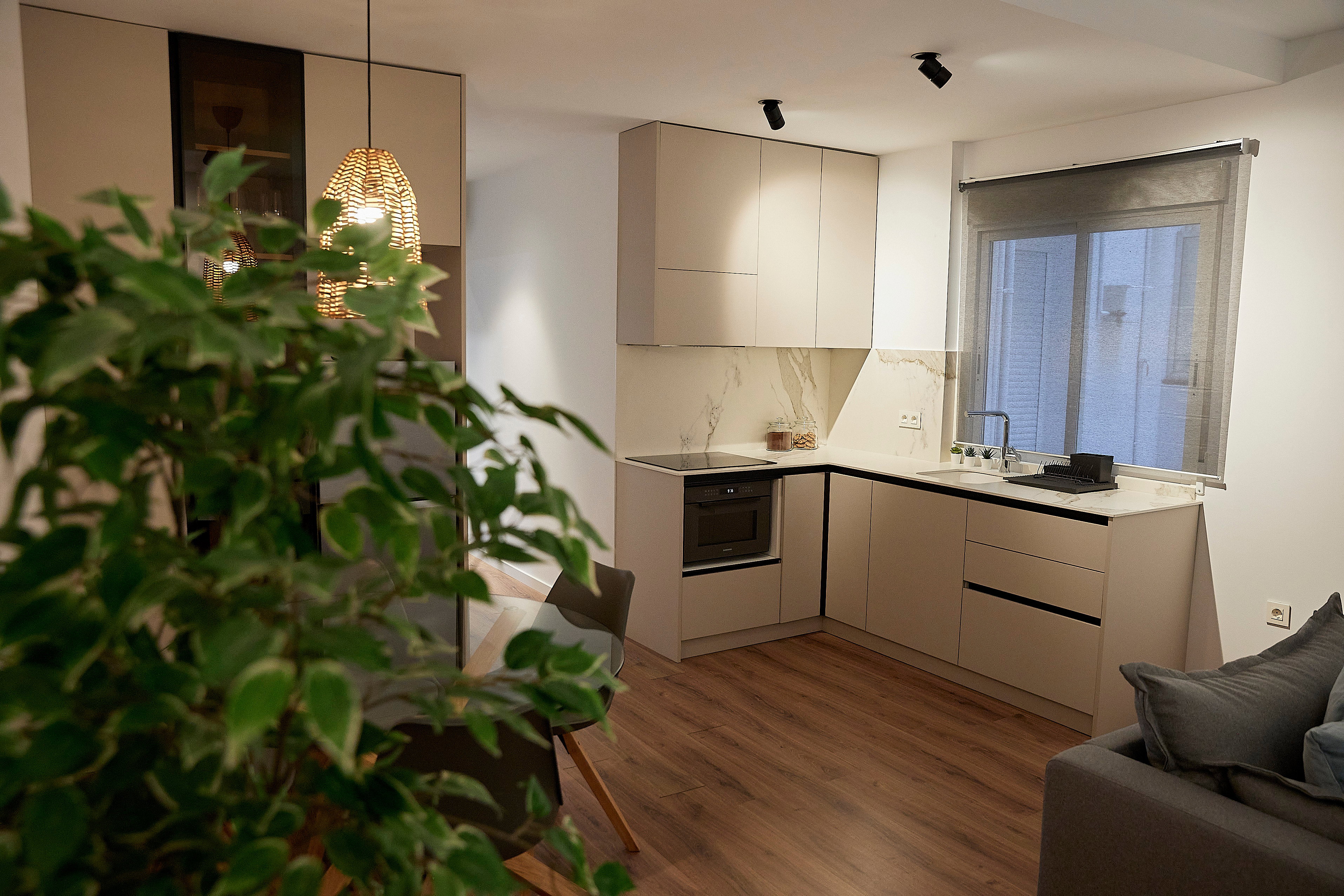 Double apartment with terrace.