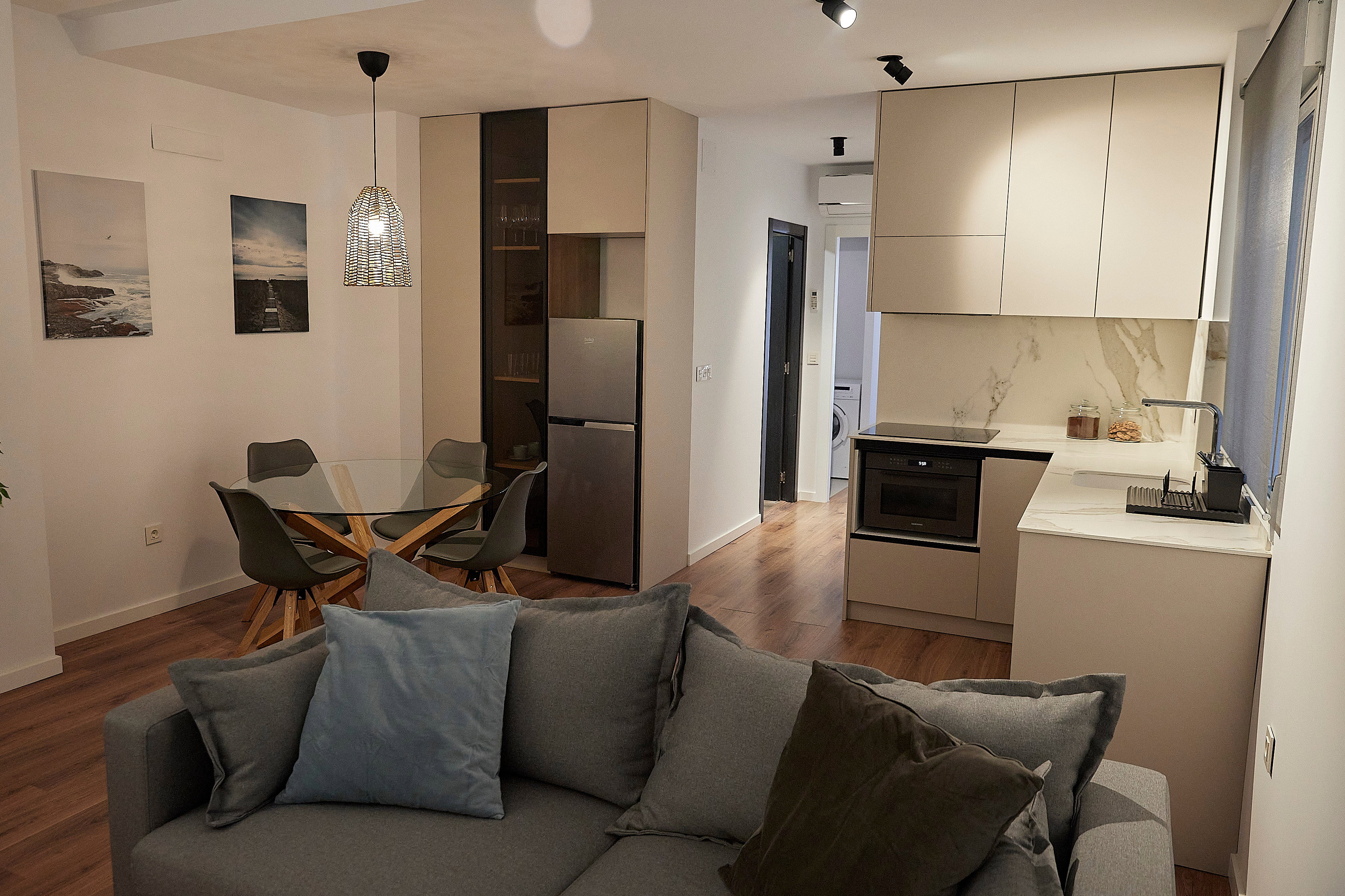 Double apartment with terrace.