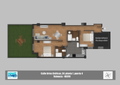 Double private apartment 2 rooms 2 bath & sunny terrace.