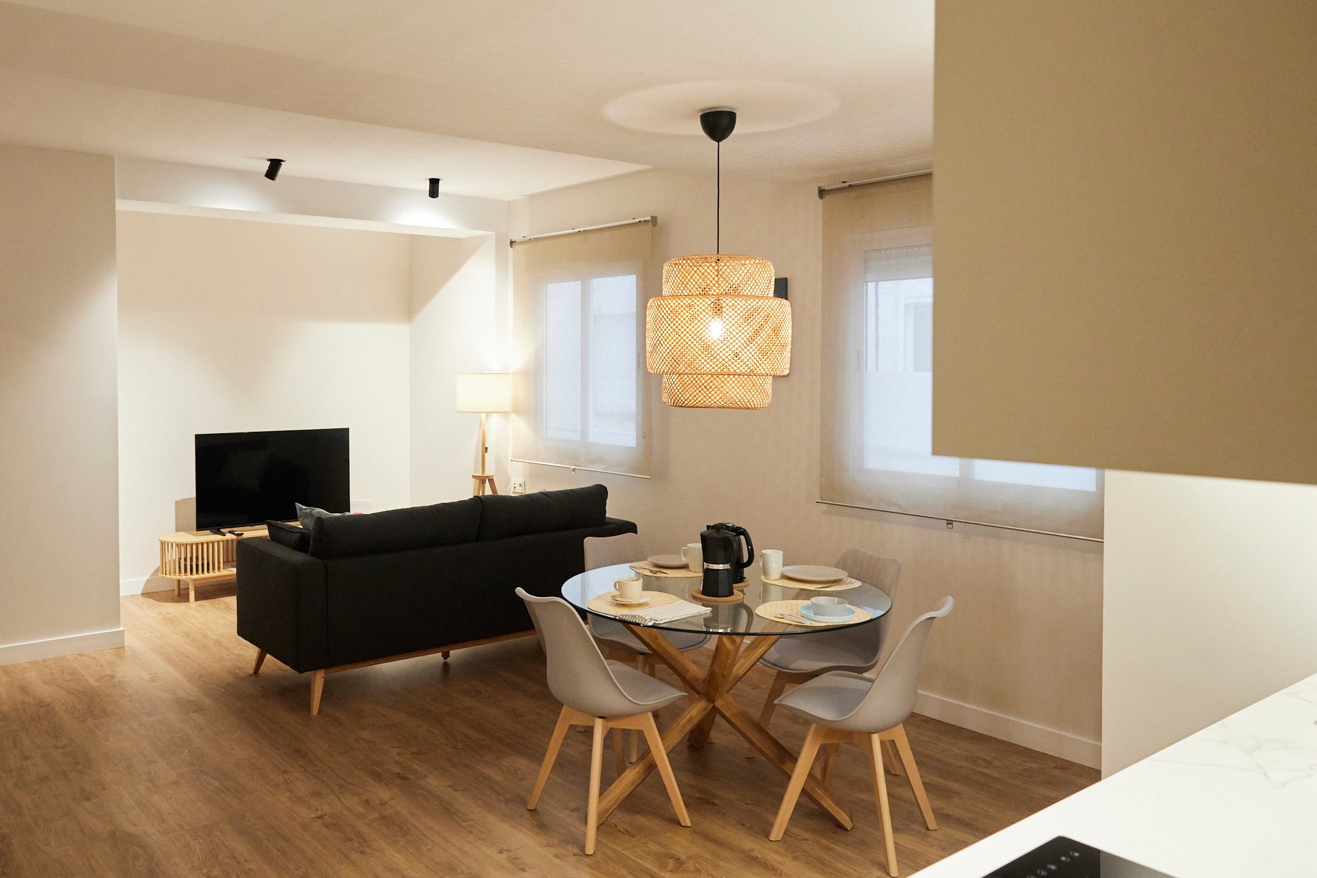 Double private apartment 2 rooms 2 bath.