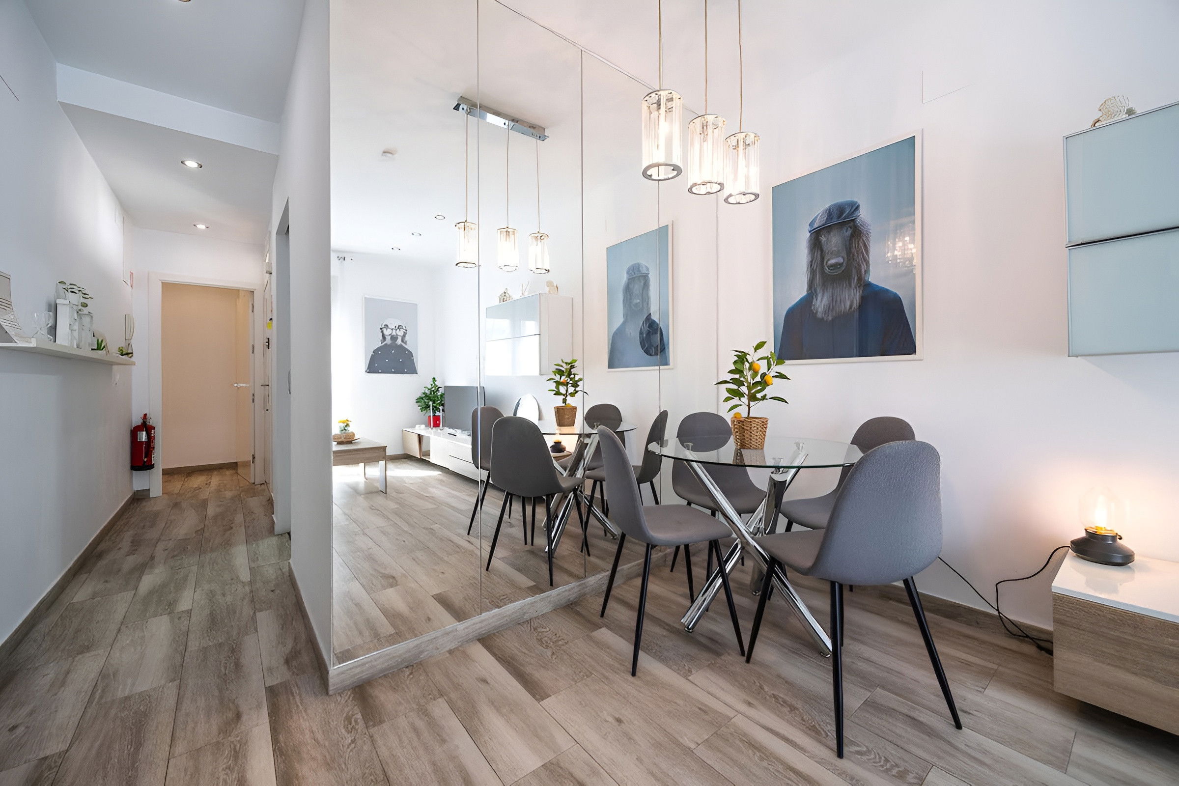 Salón común / sala de televisión, Comedor, Communal lounge/ TV room, Dining area