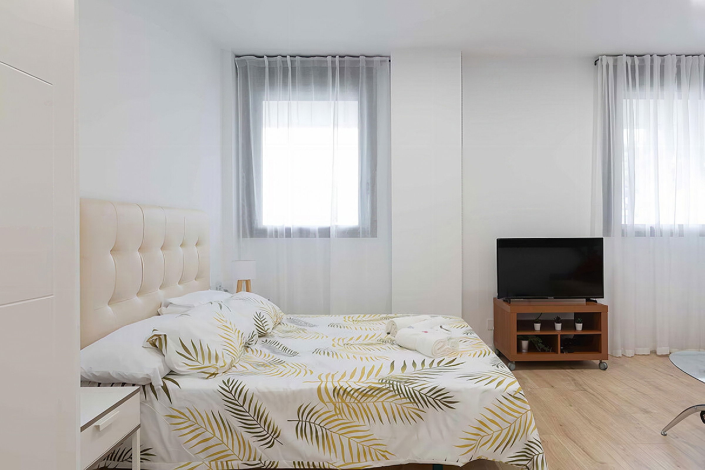 Cama, Foto de toda la habitación