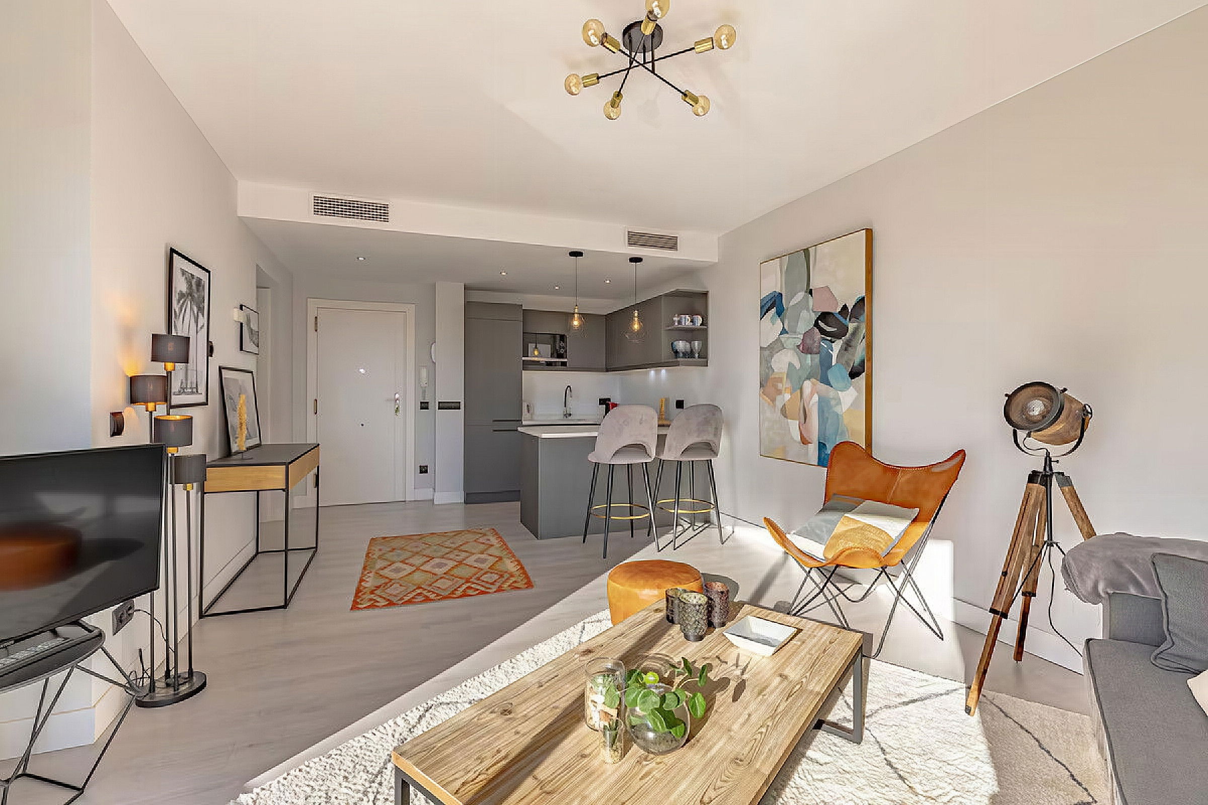 Salón común / sala de televisión, Communal lounge/ TV room