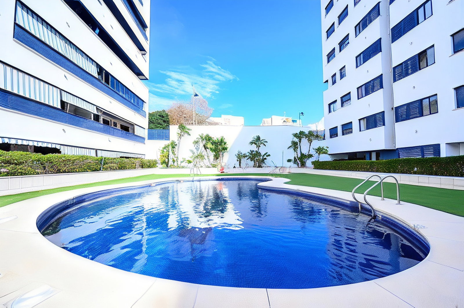 Jardín, Piscina, Garden, Swimming pool