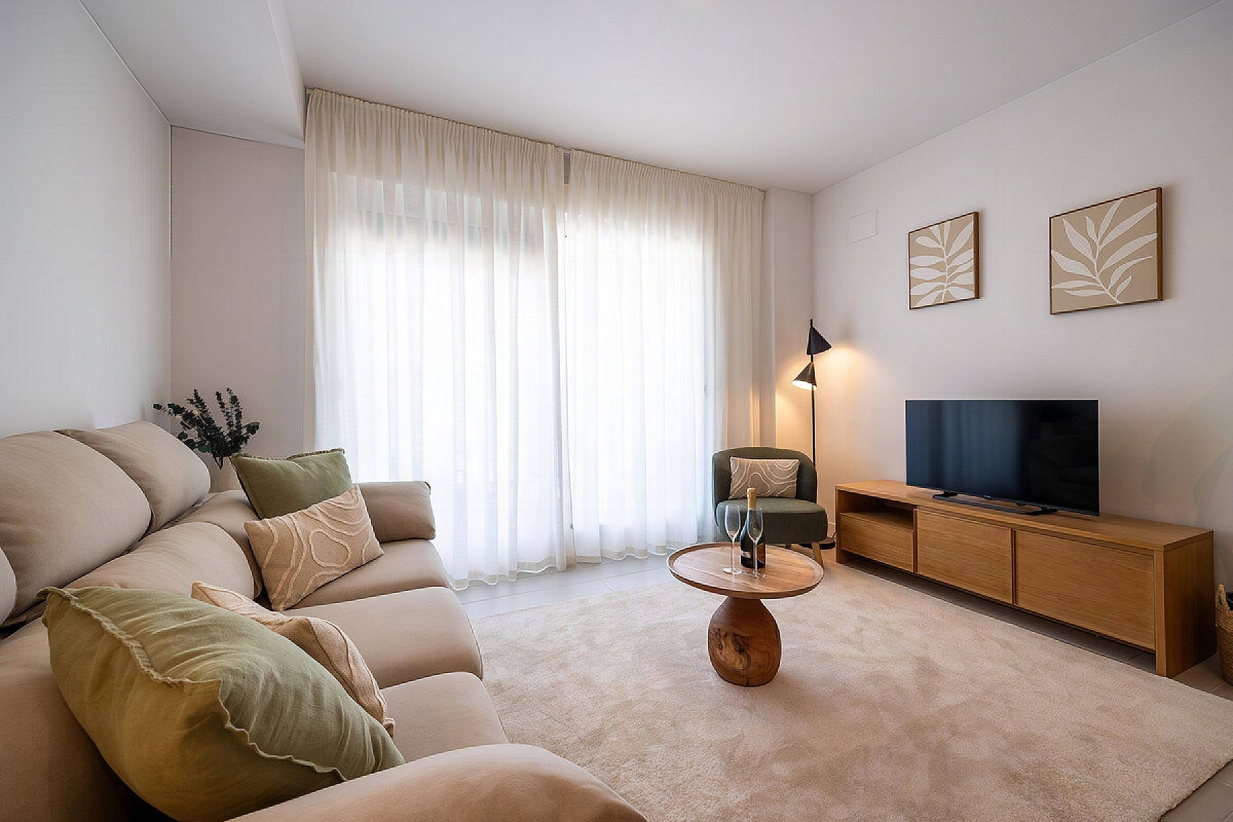 Salón común / sala de televisión, Communal lounge/ TV room