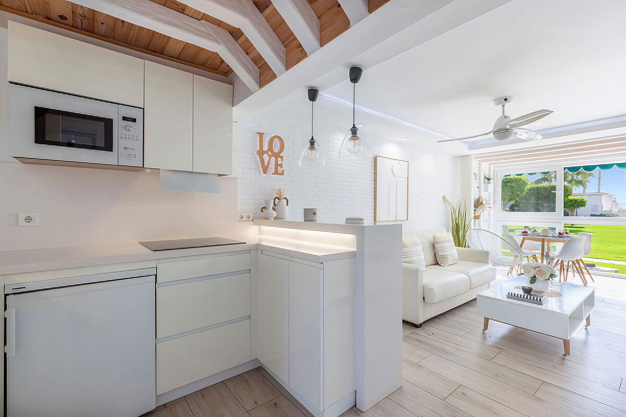 Cocina o cocina, Kitchen or kitchenette