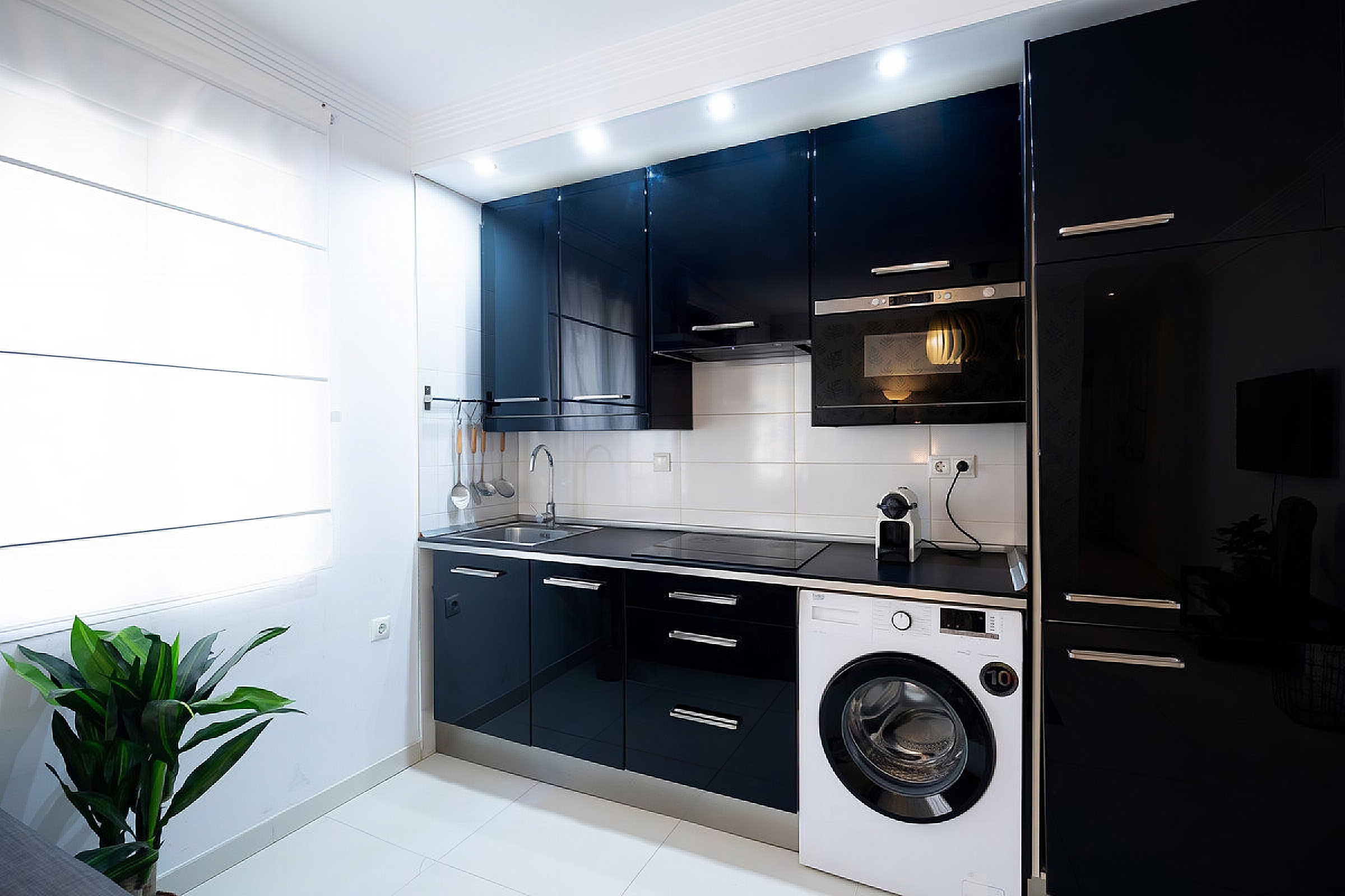 Cocina o cocina, Kitchen or kitchenette