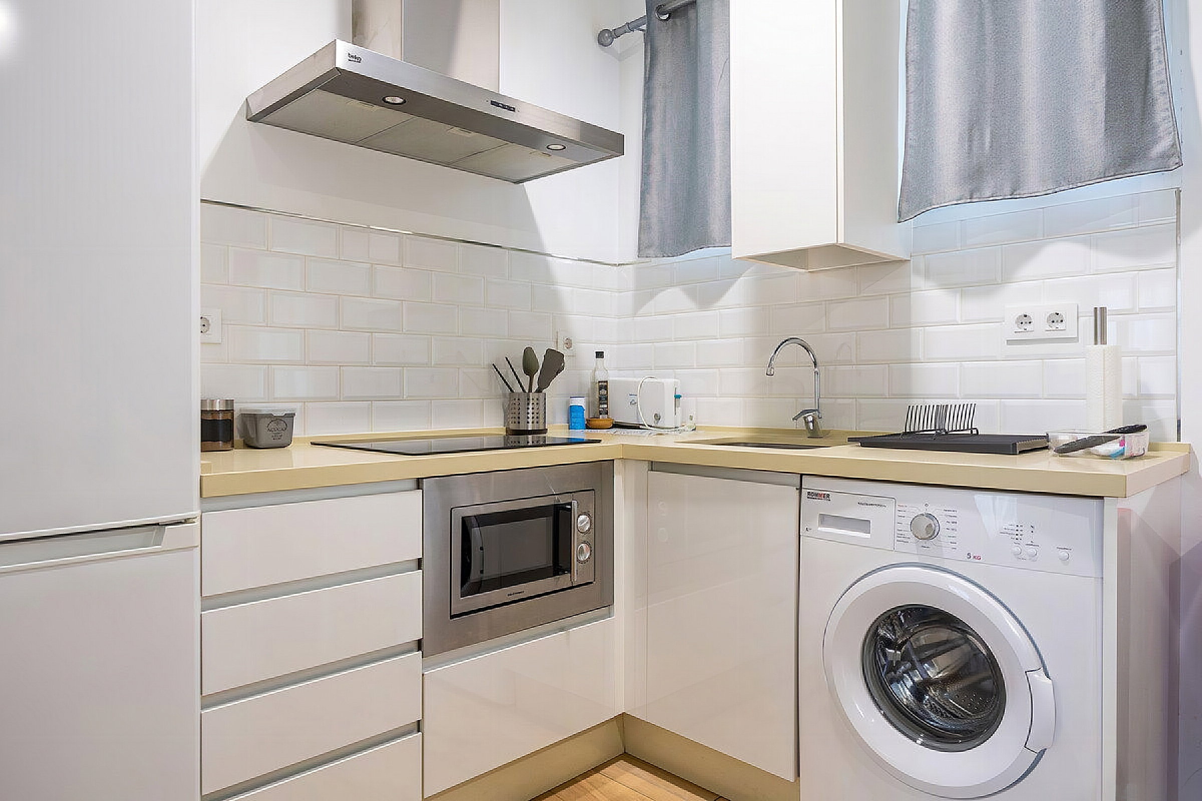 Cocina o cocina, Kitchen or kitchenette