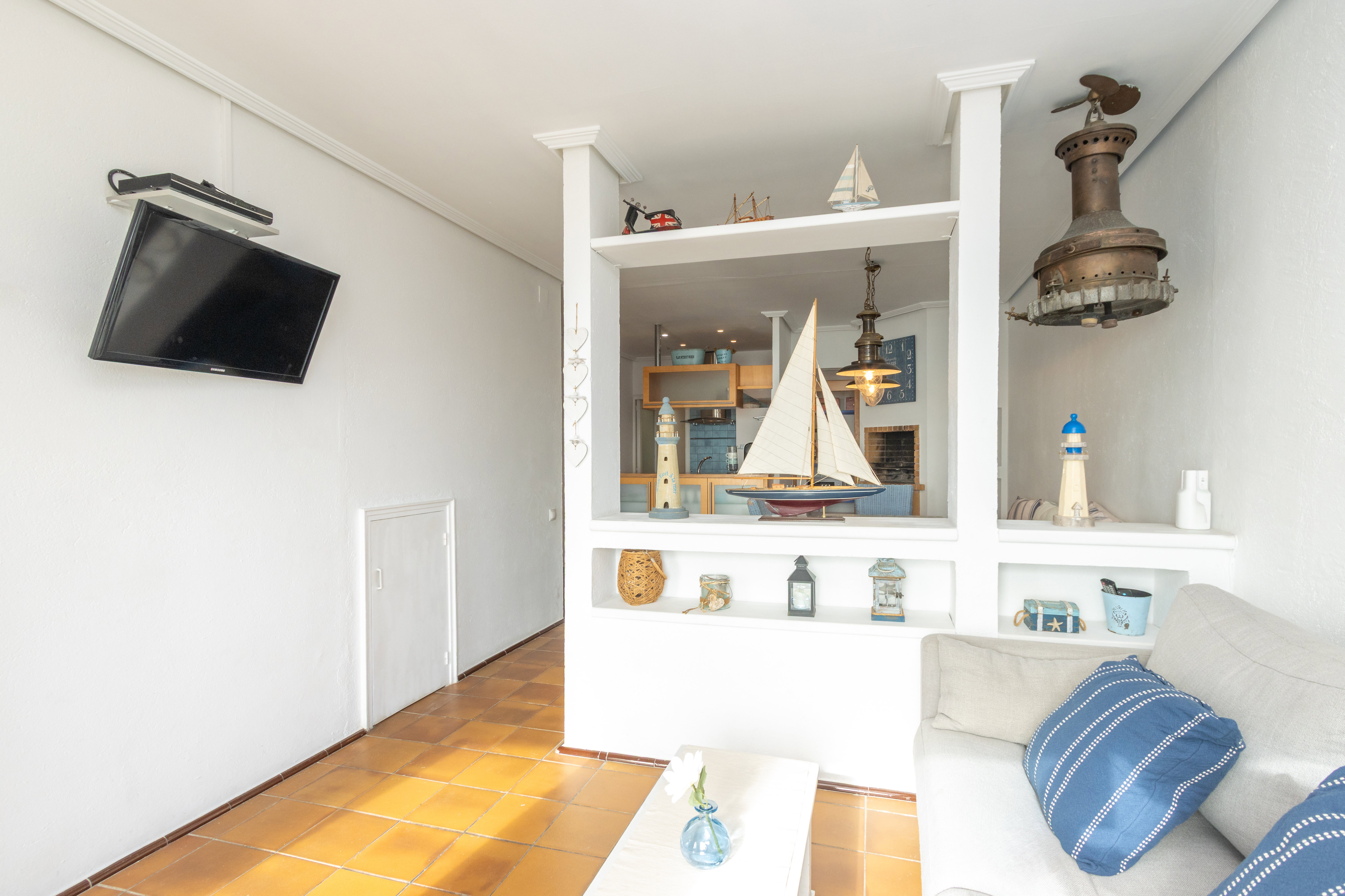 Beachfront house in Calella