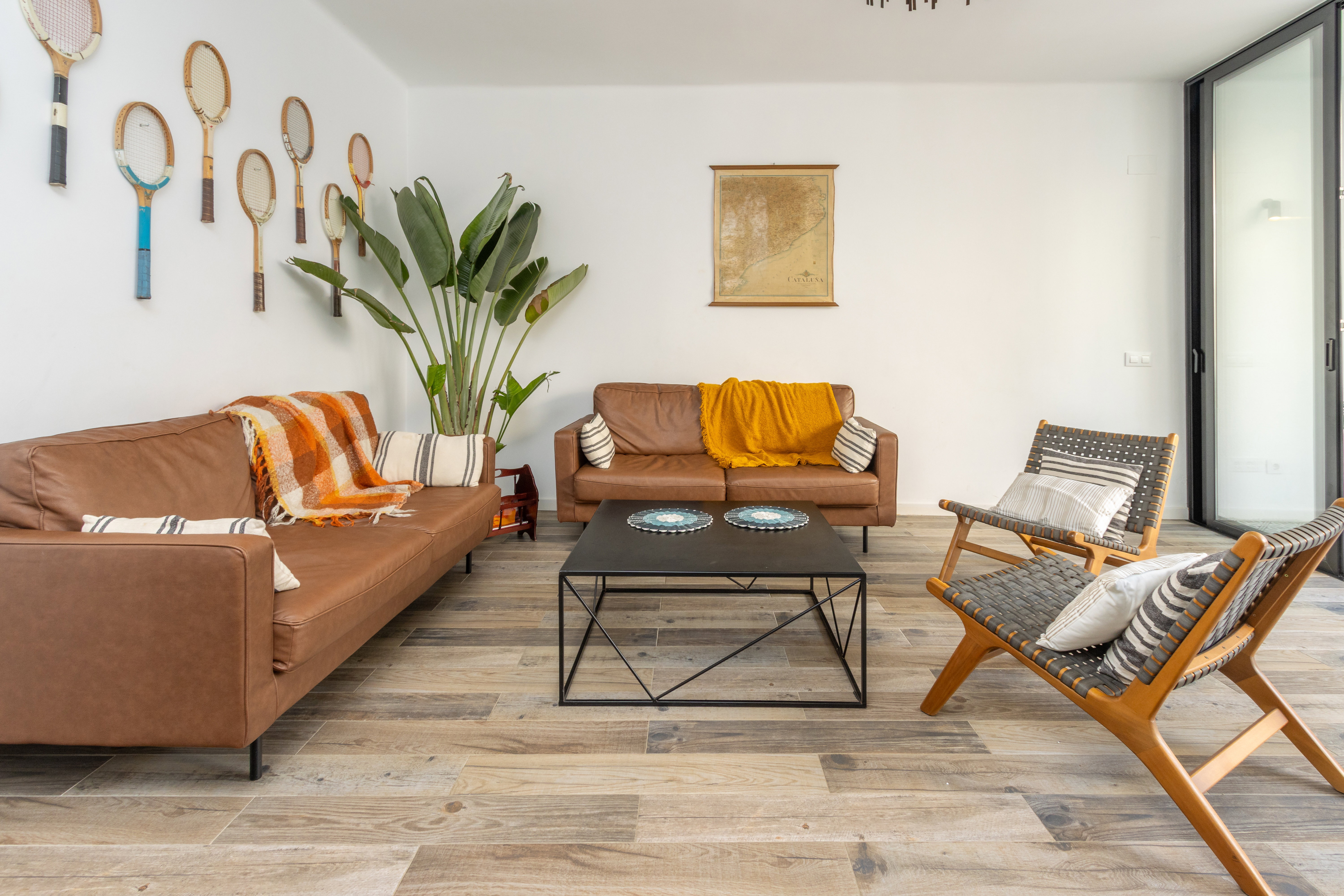 Central apartment with terrace 5 minutes from the beach in Calella de Mar