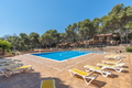 Aigua Xelida: terrazas, piscina y cala