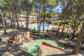 Aigua Xelida: terrazas, piscina y cala