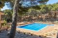 Aigua Xelida: terrazas, piscina y cala