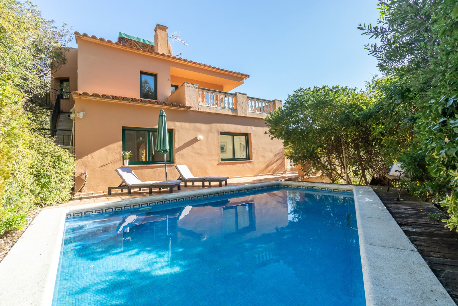 Villa con piscina privada en Begur