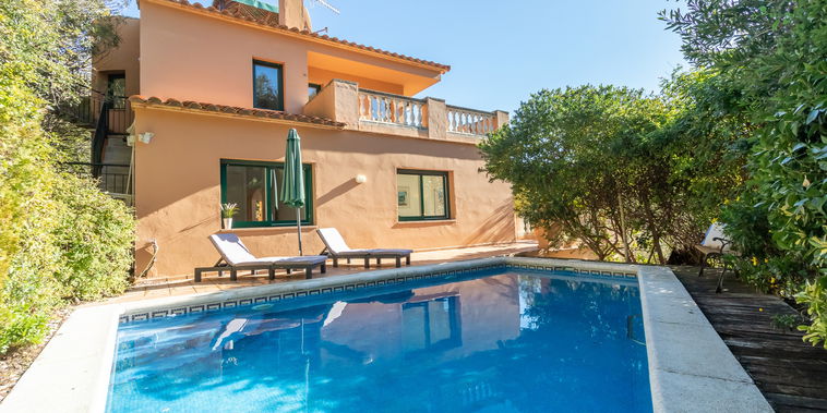 Villa con piscina privada en Begur