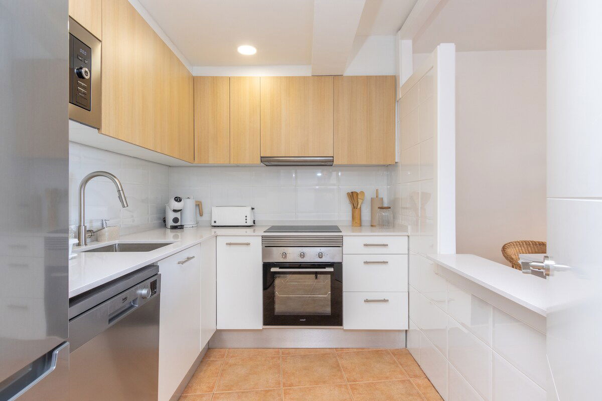 Apartamento frente al mar con terraza en Palamós