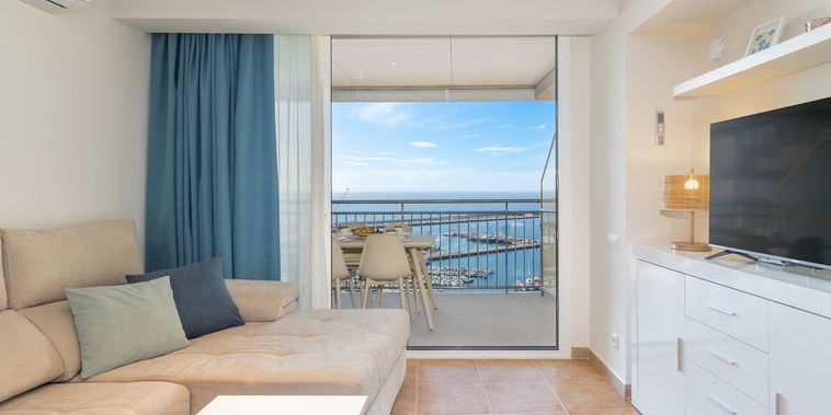 Apartamento frente al mar con terraza en Palamós