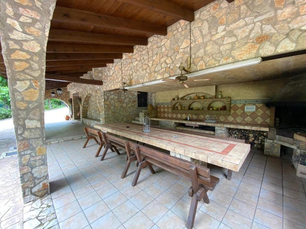 Stone farmhouse with swimming pool