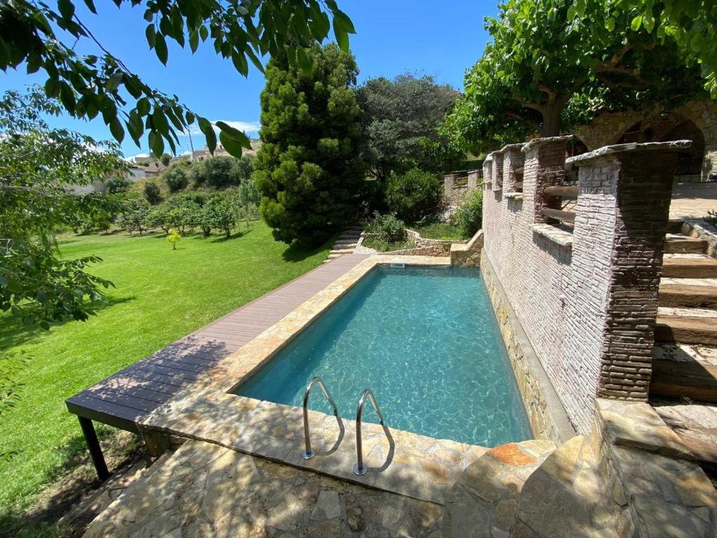 Stone farmhouse with swimming pool