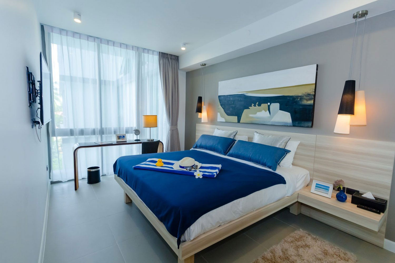 Modern 1BR Oceanstone, 300 m to Bangtao Beach #8336