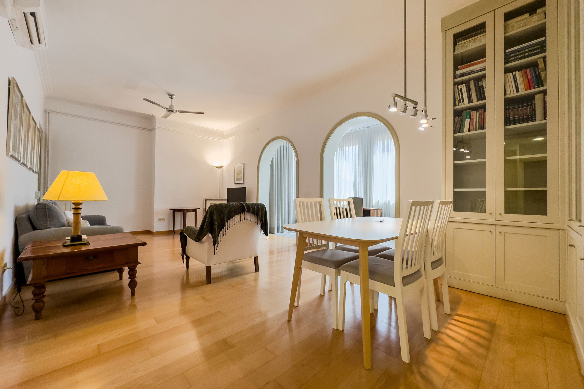 On one of the best streets in Barcelona. 2-bedroom apartment