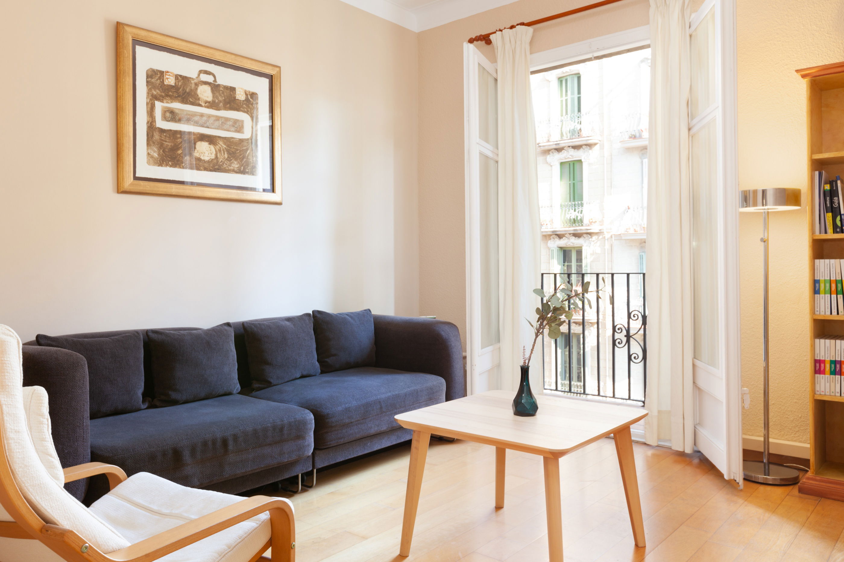 Apartment for 2 people in one of the best streets in Barcelona
