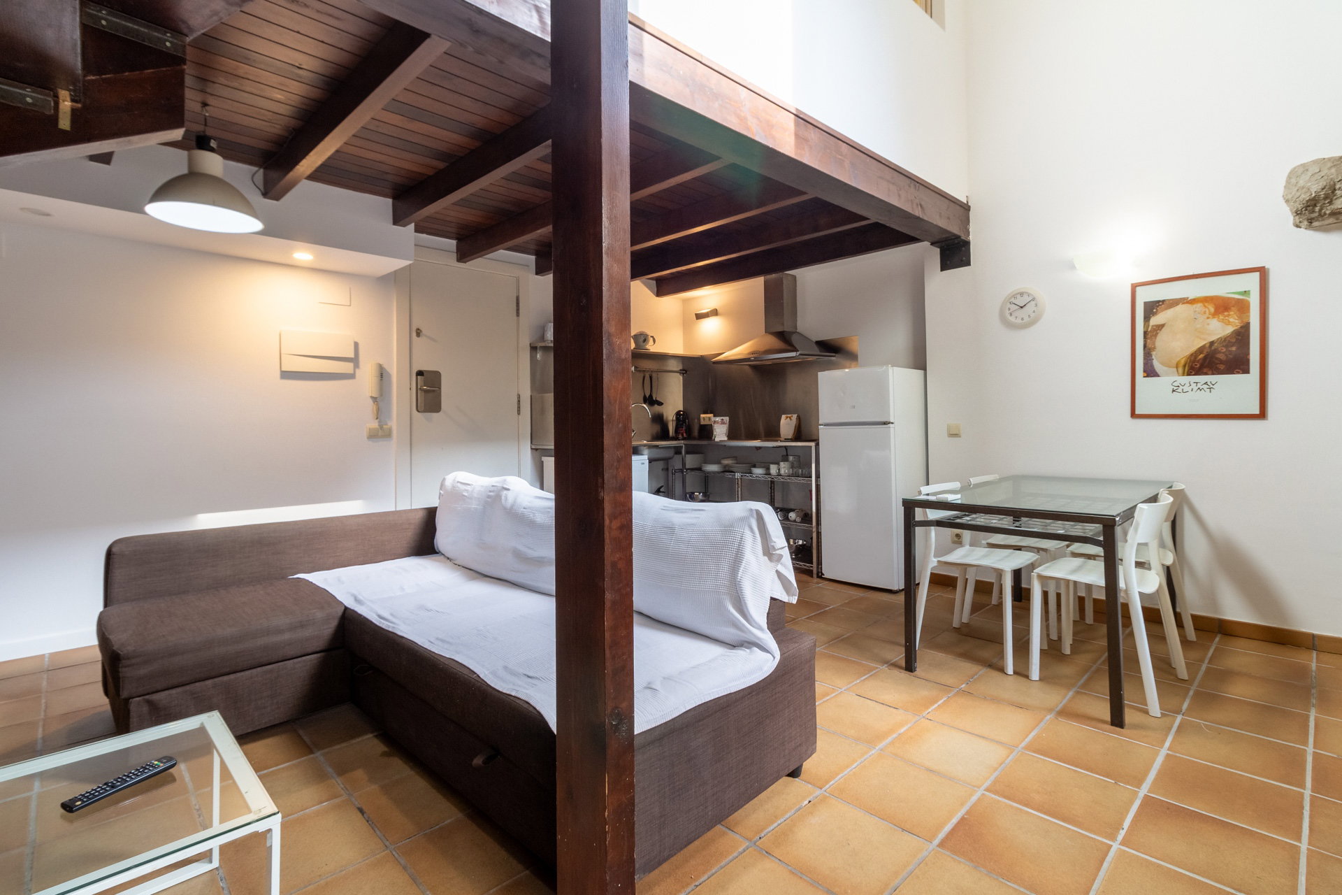 Estudio duplex en el Raval