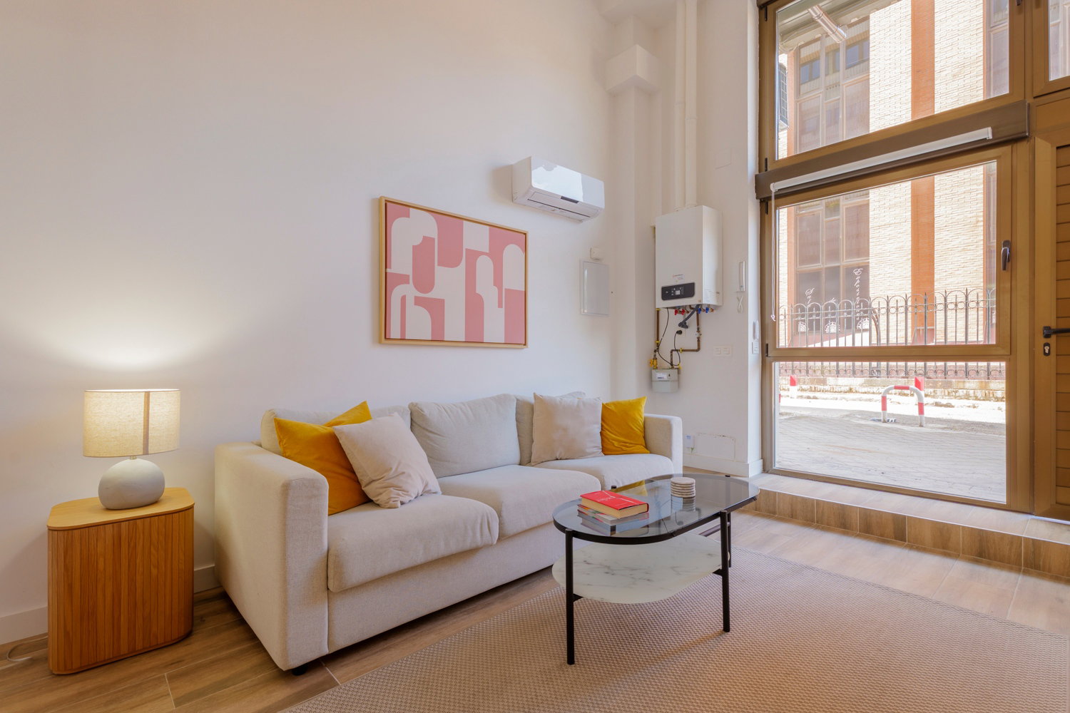 Fully equipped loft for 4 people.
