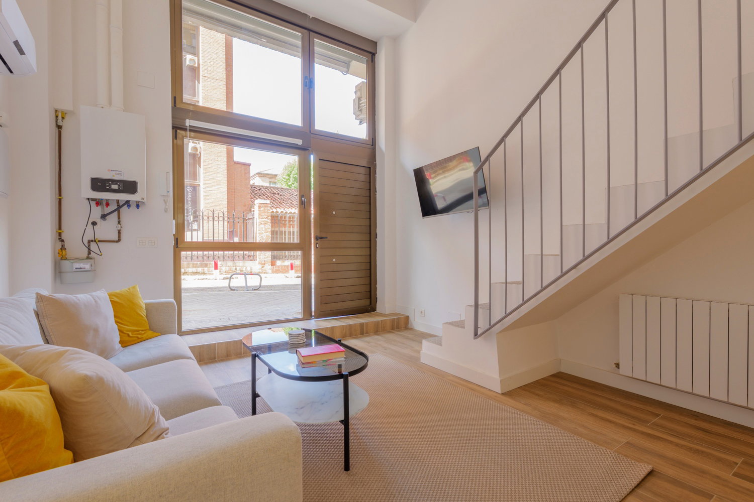 Fully equipped loft for 4 people.